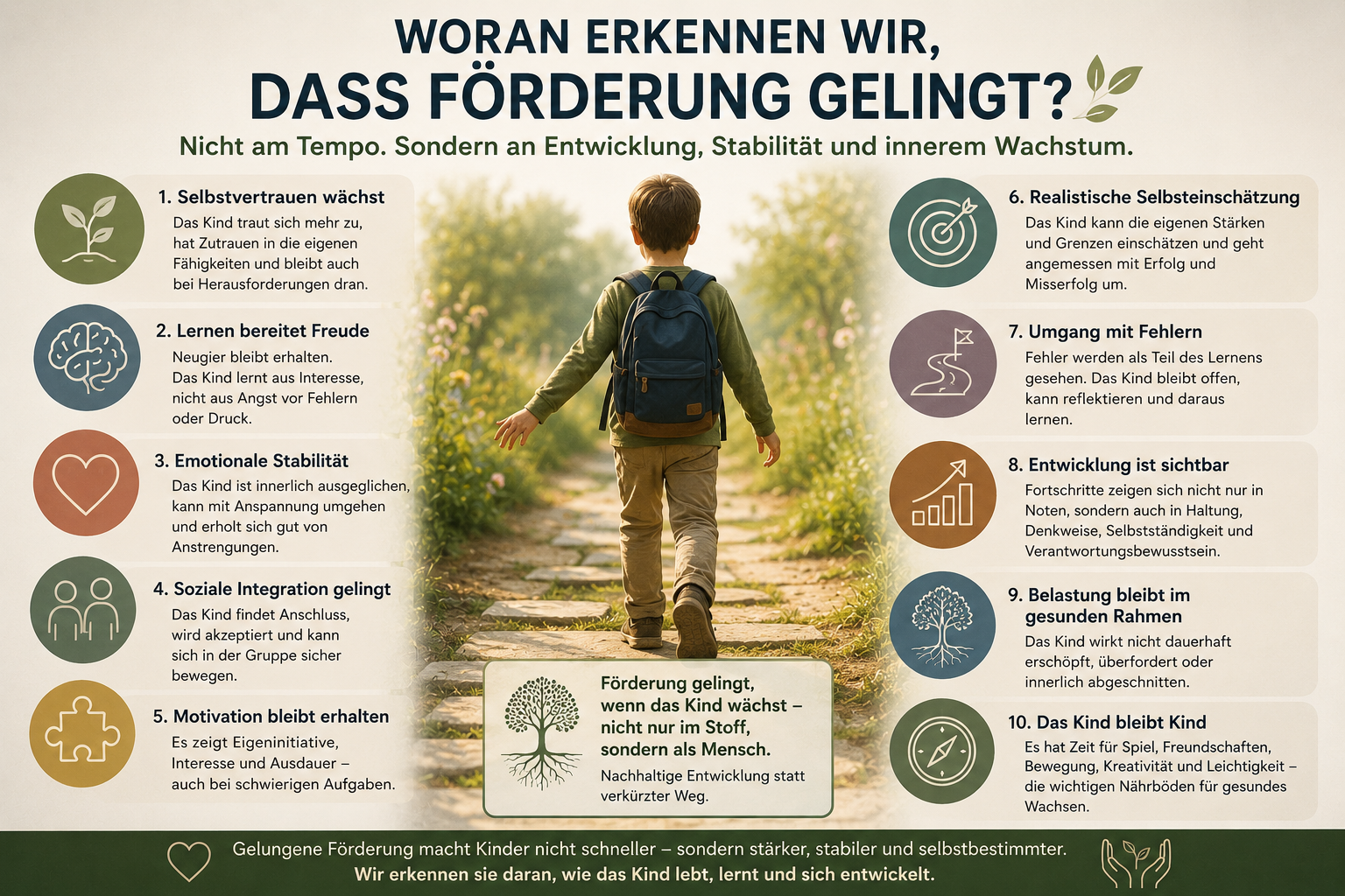 Titelbild zu Woran erkennen wir, dass Förderung gelingt?