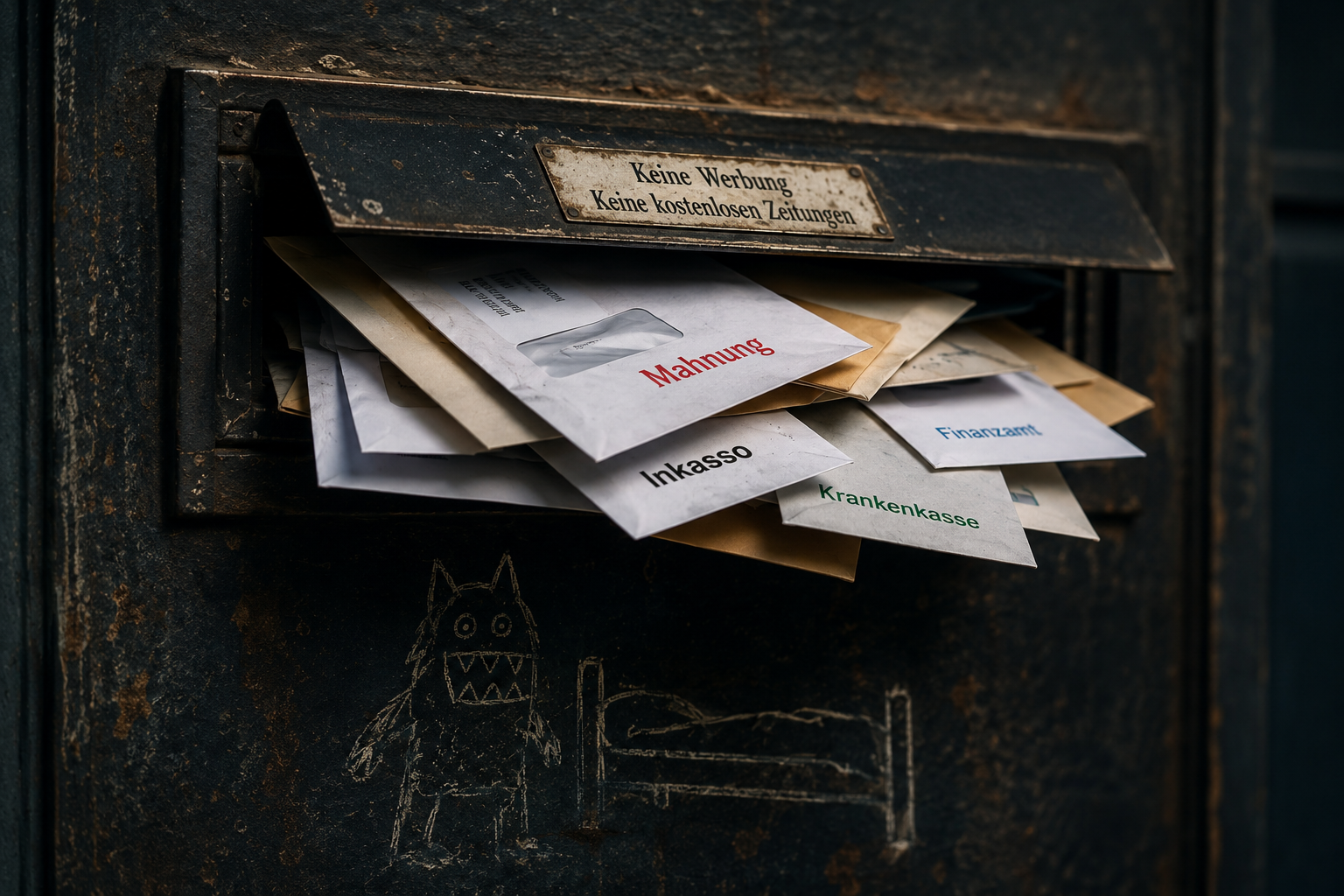 Ein Briefkasten wird zum Ort ständiger Bedrohung